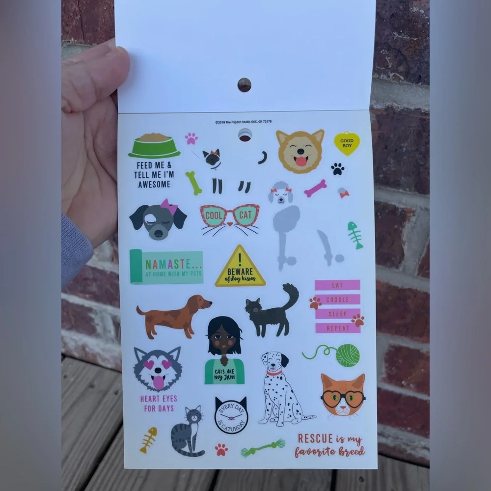 The Paper Studio Dog Cat Pets Sticker Pack - Picture 9 of 9